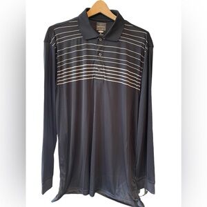 🔥🖤NWOT Greg Norman for Tasso Elba black long sleeved top. Mens XL. Nice‼️